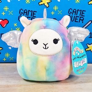 Squishmallow Lucy May the Llama Pegacorn 5" UltraSoft Stuffed Fantasy Pal Plush